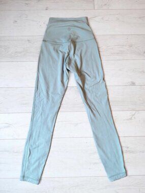 Lululemon Align Pant II 25 Hazy Jade Leggings Size 0